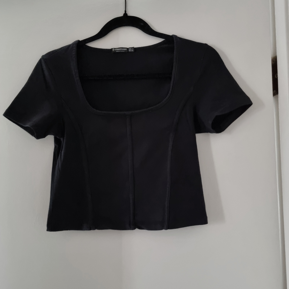 Stradivarius Black Women's Top
